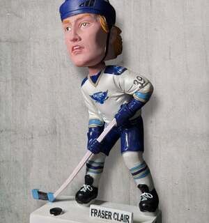 Fresno Falcons Hockey Fraser Clair Bobble Head